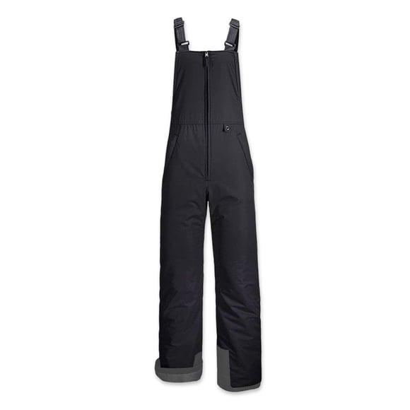 facefd Women's Insulated Ski Bib Waterproof Snow Bibs Overalls Winter Windproof Thick Thermal Ski Pants Snowboarding Pants M