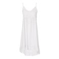 thumbnail image 2 of SMihono Robe Maxi Bohème d'Été pour Femmes Grande Taille Mode pour Femmes Sans Manches d'Été à Franges en Coton Robe Longue Mode Robe de Plage Évasée, 2 of 7