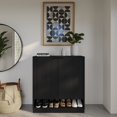 thumbnail image 2 of Cabinet d’entrée Porto Nexera, Noir, 2 of 6