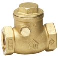 thumbnail image 1 of Homewerks 240-2-1-1 1 in. Clapet Anti-Retour Fileté - Chrome, 1 of 1