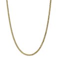 thumbnail image 1 of Chaîne Gourmette Biseautée en Or Jaune 14K 3.9mm, 1 of 5