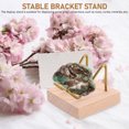 thumbnail image 4 of Shisuyan Crystal Mineral Display Stand Wooden Base Mineral Display Easel Minerals Displaying Holder, 4 of 8