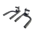 thumbnail image 2 of bedienty 2 Pieces Dip Bar Barbell Rack Narrow Pull to Chest Holders up pitch Install Easy Training Wide margin, 2 of 6
