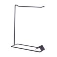 thumbnail image 1 of Yinanstore Jewelry Organizer Display Stand Earrings Display Stand Metal Jewelry Storage Rack for Rings Glasses Hairband Photography Shop 1 Row Black, 1 of 8