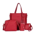 thumbnail image 1 of 4 Pieces Handbag bag Tote Bag Purse for Womens Ladies, 1 of 8