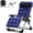Blue, variant on lilypelle Zero Gravity Chair,Premium Outdoor Lawn Folding Lounge Chairs,Sturdy Adjustable Reclining Patio Chairs with Removable Cushion,Headrest & Tray