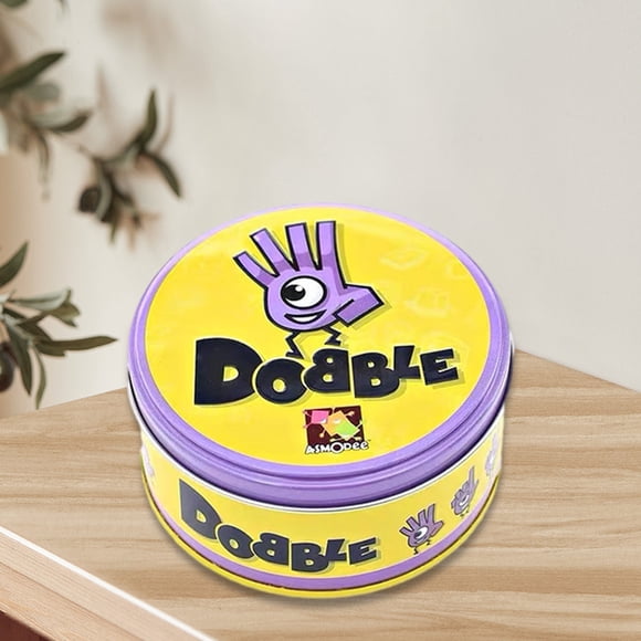 Peggybuy Sports Educational Toys Spot It Dobble Cards Game Metal Box Kids Holidays Gifts
