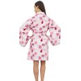 thumbnail image 3 of Bimba Kimono à Imprimé Floral pour Femmes en Popeline de Coton, Tenue de Nuit de Mariée, Couvre-Maillot - 10, 3 of 5