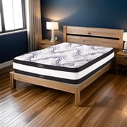 Comfy Bamboo World Euphoria 12 inch Reversible Mattress, Soft/Hard Firmness, Queen Size Mattress