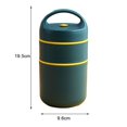 thumbnail image 2 of Vacuum Thermal Lunch Box Insulated Food Warmer Soup Cup Container Bento, 2 of 6
