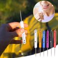 thumbnail image 1 of MTBLYS Alloy Retractable Toothpick 3-Stage Adjustable Portable Pocket Size Fruit Fork Disassembly Travel Dining Use, 1 of 6