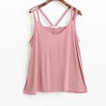 thumbnail image 1 of Débardeur Plissé Flowy V Neck pour Femmes avec Grande Taille, 1 of 5