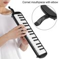thumbnail image 4 of LOVEVER 32 Piano Keys Melodica Musical Education Instrument  Piano Keyboard Harmonica Wind Musical Instrument with Portable Carrying Bag for Beginners[Black], 4 of 9
