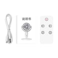 thumbnail image 4 of RKSTN A Fan Indoor Pedestal Fan Oscillating Fan High Speed Vertical Fan 360 Circulation Quiet and Powerful Floor Fan for Bedroom Home Office White, 4 of 8