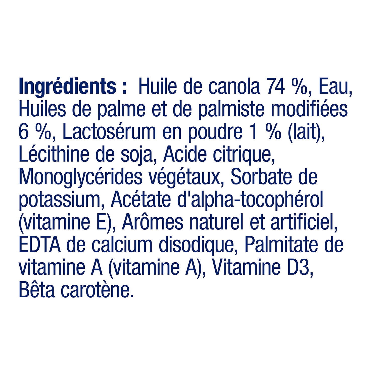 Margarine Becel sans sel
