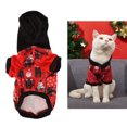 thumbnail image 3 of Ymiko Dog Christmas Hoodie, Soft Dog Christmas Sweater For Small Dogs, 3 of 8
