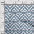 thumbnail image 1 of oneOone Viscose Jersey Fabric Chevron Ikat Print Fabric By The Yard 60 Inch Wide, 1 of 5