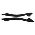 thumbnail image 2 of Headlight Eyelid Trim, Colorfast Glossy Black Headlight Eyebrow Plastic  for Car, 2 of 8