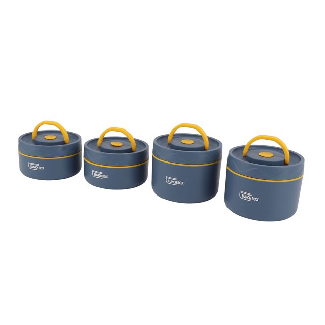 Lunch Box Stainless Steel Lunch Container Portable Lunchbox Round Sealed Lunch Box for Adult Large Capacity Adult Lunch Box Penguen Yemek Termosu Lunch Boxes
