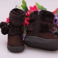 thumbnail image 4 of Lolmot Toddler Snow Boots For Boys Girls Kids Outdoor Shoes Non Slip Booties With Side Zipper, 4 of 7