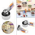 thumbnail image 1 of Greensen 10pcs Measuring Cups and Spoons Stainless Steel Kitchen Tool Baking Teaspoon , Baking Teaspoon, Measuring Spoon, 1 of 8