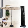 thumbnail image 1 of Heavy Duty Patio Umbrella Cover 190D Cloth Umbrella Storage Bag With Drawstring Closure Waterproof Sun Rain Protection Cover For Center Pole Cantilever Umb, 1 of 6