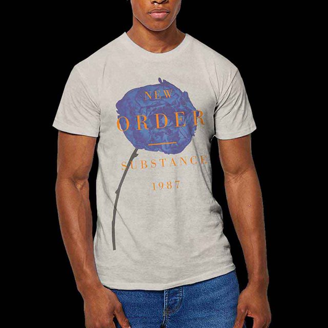 New Order Unisex T-Shirt Spring Substance (Wash Collection)