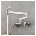 thumbnail image 1 of Brass Pot Filler Faucet Folding Kitchen Faucet With Double Joint Swing Arms Rotated Tap Wall Mounted For Hot And Cold Water ,Effortless Installation, 1 of 7