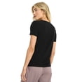 thumbnail image 2 of Jockey T-Shirt à Manches Courtes Extensible en Coton Biologique pour Femmes, 2 of 3