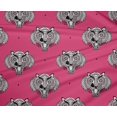 thumbnail image 4 of oneOone Polyester Lycra Fabric Animal Face Block Print Fabric BTY 56 Inch Wide, 4 of 4