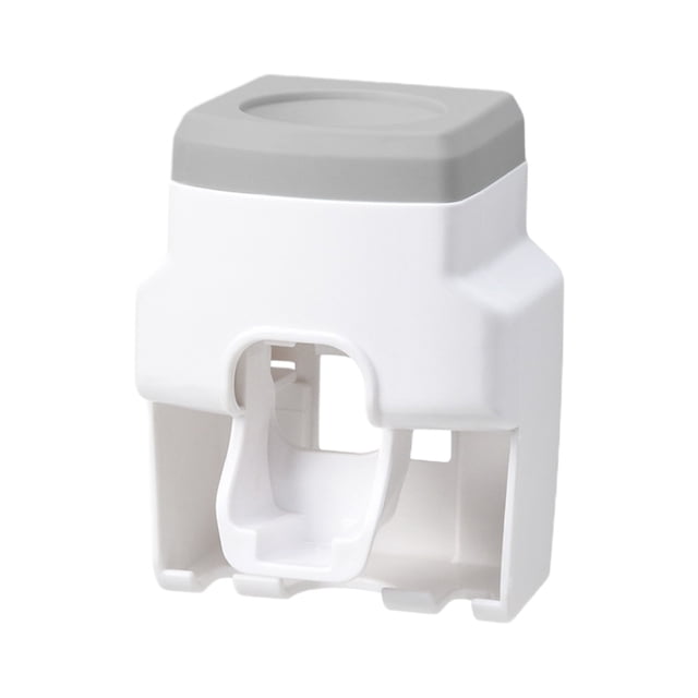 SDNall Rolling Toothpaste Squeezer, Wall Hangers Without Nails, Automatic Toothpaste Dispenser, Wall Mounted, Easy Operation, Strong Load Bearing, No Drilling Required, Automatic Toothpaste Dispenser