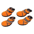 thumbnail image 1 of Boots 4pcs Dog Boots Soft Rubber Waterproof Pet Dog  Protector with Reflective Straps for Outdoor Activities, 1 of 7