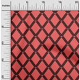 thumbnail image 2 of oneOone Georgette Viscose Pink Fabric Geometric Sewing Material Print Fabric By The Yard 42 Inch Wide, 2 of 5