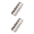 thumbnail image 1 of Shengyu 1 Bag Glass Crystal Eye-catching Easy to Paste Nail Rhinestones DIY Handcraft Different Styles Sweet Gift for Mobile Phone Type 1 White and Mixed Colo 2PCS, 1 of 6
