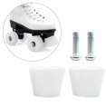 thumbnail image 1 of thinsony 2x Inline Skates Roller Brakes Block Non-Slip Safety Stopper White, 1 of 8