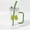 Green_New#153, variant on 400ml Water Cup with Handle, Lid, Straw and Detachable Butterfly Decoration for Home and Office
