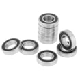 thumbnail image 3 of RS Bearing,10Pcs 6901-2RS Rubber Sealed Deep Groove Ball Bearing Ball Bearing Optimized for Excellence, 3 of 14