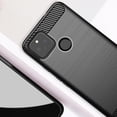 thumbnail image 2 of PANDACO Étui en Métal Brossé Noir pour Google Pixel 4a 5G, 2 of 4
