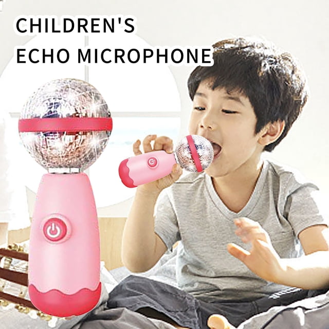 IMENGL Children's Toys Early Education Singing Microphone Baby Song Music Microphone Sound Amplification Enlightenment Instrument New Year Gift Baby Musical Instruments,Baby Puzzles with Music,Birth