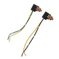 thumbnail image 4 of 2Pcs Headlight Bulb Socket Wiring Harness Connector Plug Adapter for H1 Bulb, 4 of 7