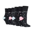 thumbnail image 1 of Gentle Grip - 6 Pairs Ladies Gentle Grip Non Elastic Socks, 1 of 2