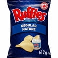 thumbnail image 3 of Ruffles Regular Potato Chips Large 612g - Gluten Free, (6/CASE), 3 of 3