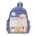 thumbnail image 1 of Cute Patchwork Backpack For Kids Stylish School Bag Lightweight Durable Design Comfortable Daily Commute Casual Wear, 1 of 2