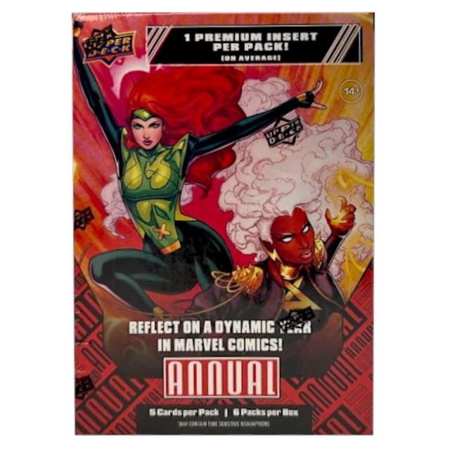 2023/24 Upper Deck Marvel Annual Trading Cards Blaster Box