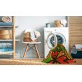 thumbnail image 2 of Ahgly Tapis Rectangulaire Lavable en Machine Intérieur Transitionnel Brun Doré Foncé, 4 Pieds x 6 Pieds, 2 of 7