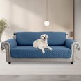 thumbnail image 2 of Housse de Sofa Réversible Lavable à la Machine, Housse de Canapé Résistante à l'Eau, Housse Antidérapante Protectrice pour Meubles pour Chiens, Enfants, Animaux, 2 of 8