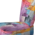 thumbnail image 4 of Designart « composition Explorations I » Fauteuil d'Appoint Rembourré Abstrait Violet - Fauteuil Moderne pour Salon, 4 of 7