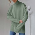 thumbnail image 1 of Dvkptbk Chandails pour Femmes Mode Décontractée à Manches Longues Col Rond en Solde, 1 of 7