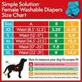 thumbnail image 3 of Simple Solution Washable Dog Diaper Small, 3 of 8