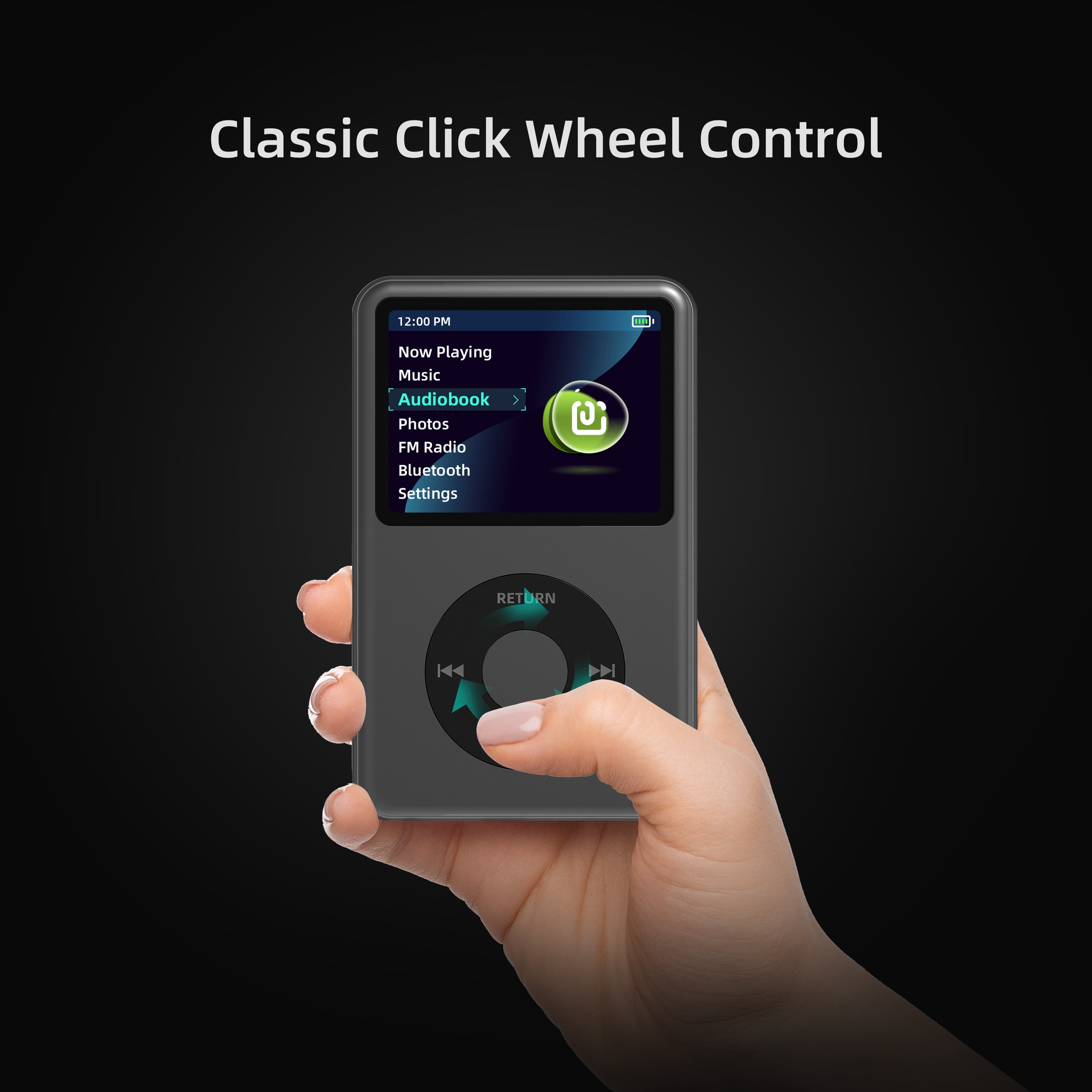 Innioasis 64GB Mp3 Player with Bluetooth, 2.4